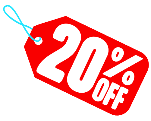 Get 20% OFF Now