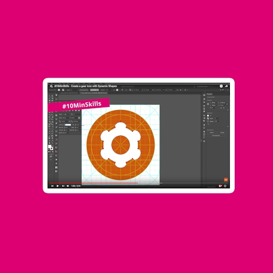 #10MinSkills - Create a gear icon with Dynamic Shapes