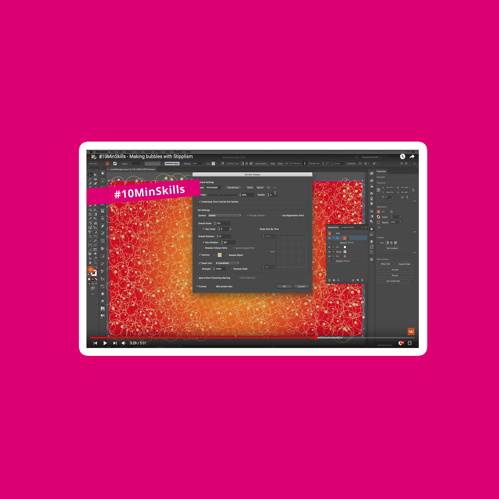 #10MinSkills - Making bubbles with Stipplism