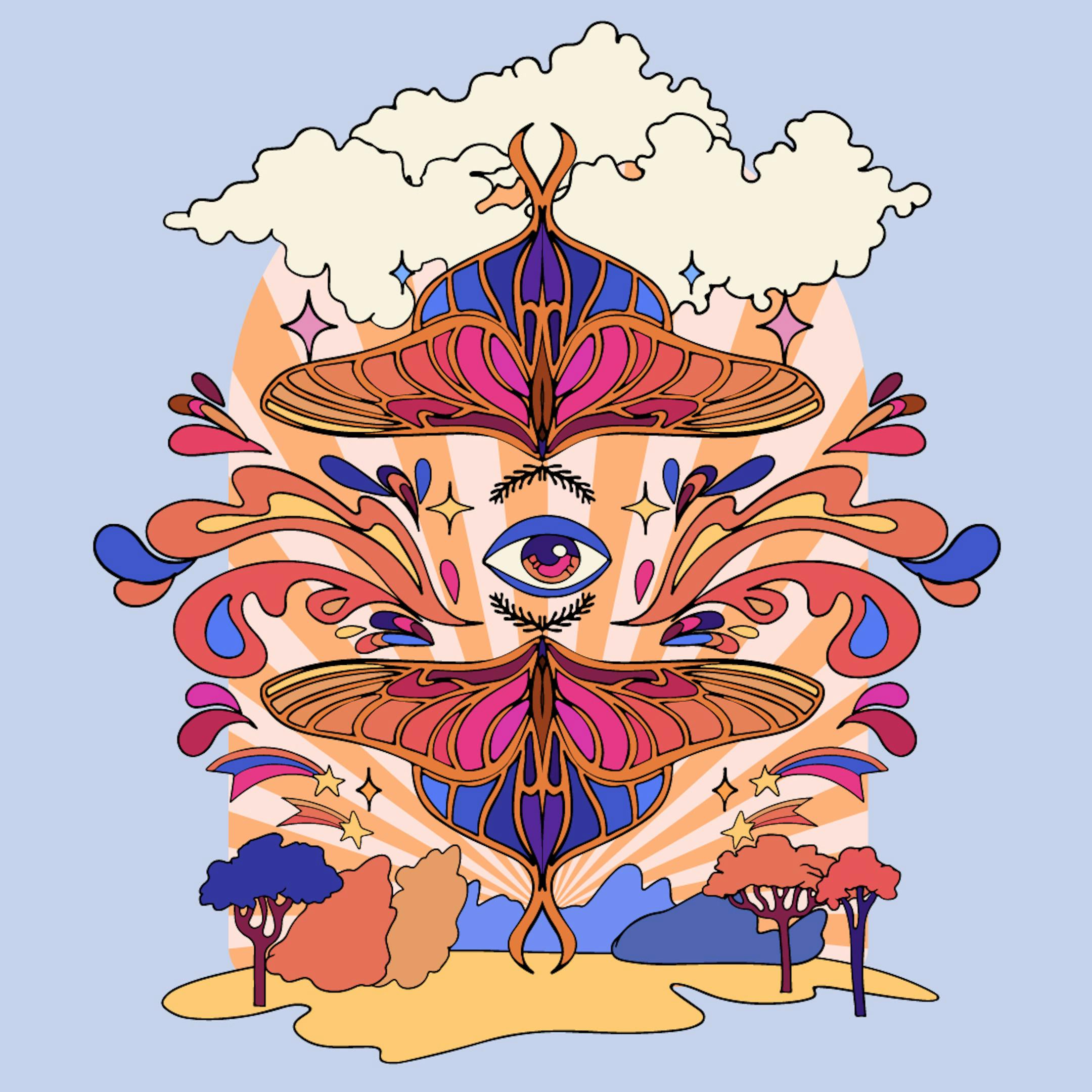 Mirror artwork in Illustrator