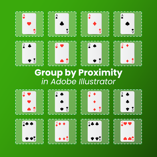 Group by Proximity in Adobe Illustrator