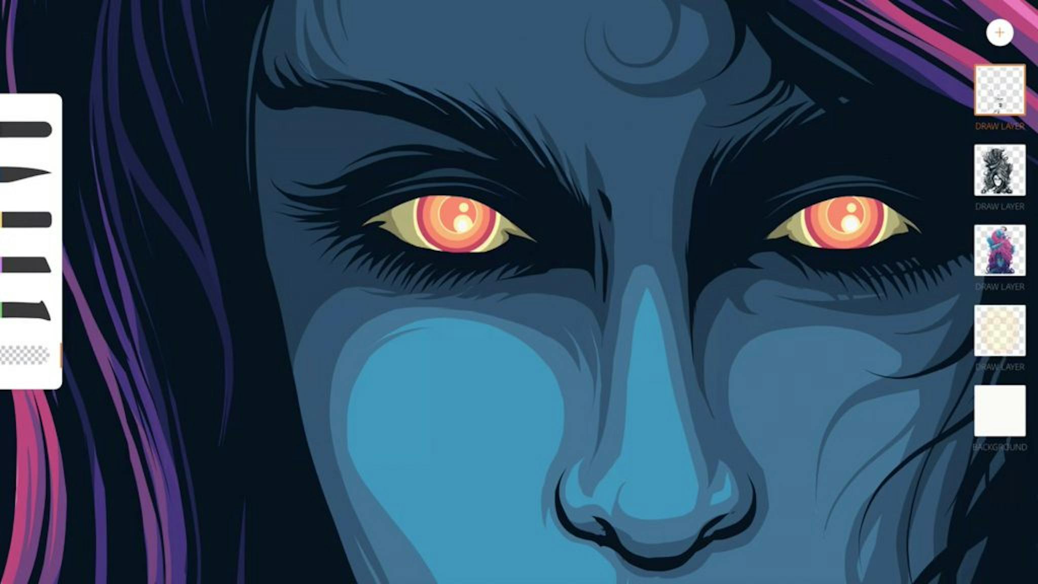 A quick tip for using the eraser in Adobe Illustrator Draw