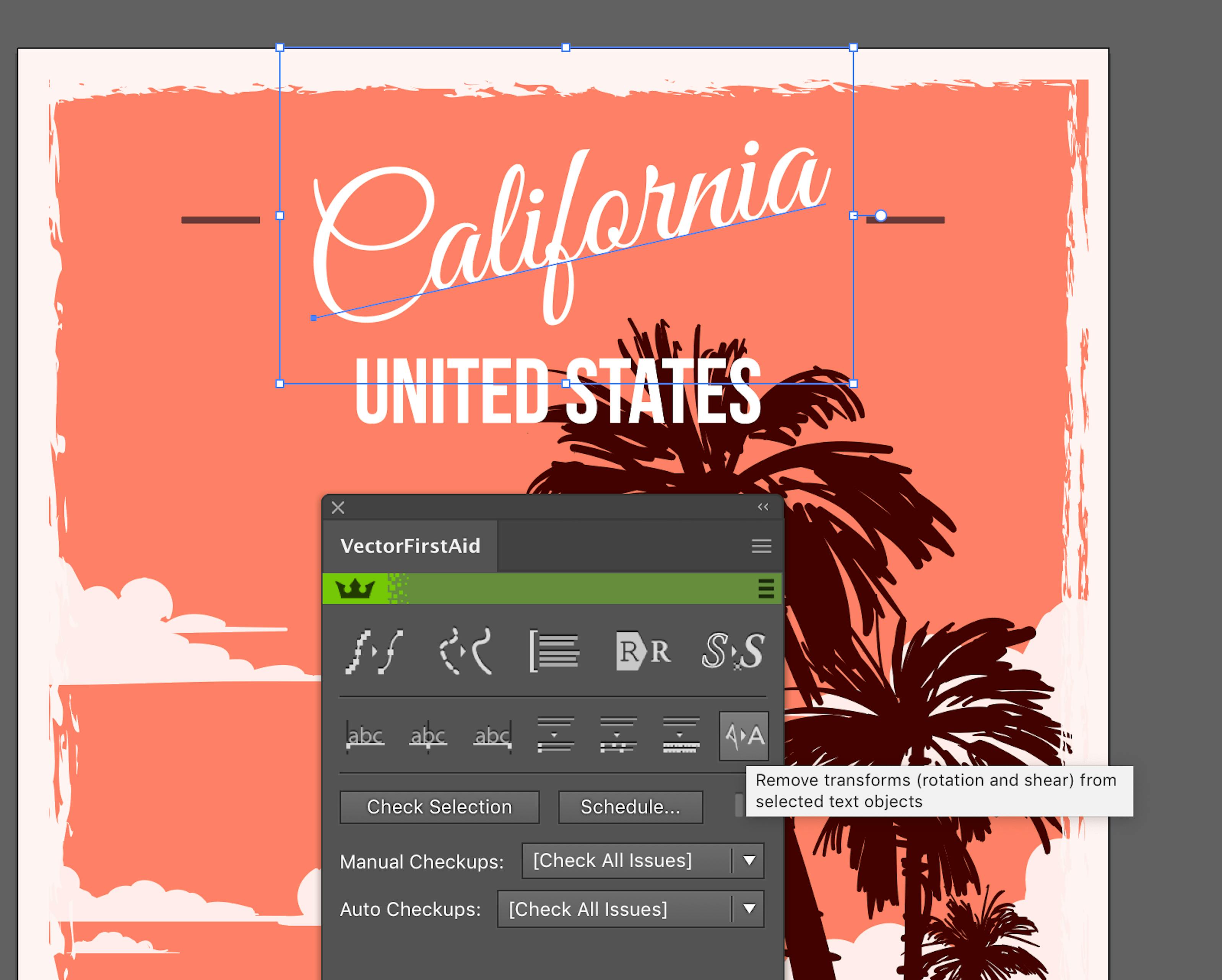How To Convert Outlined Text To Editable Text With VectorFirstAid