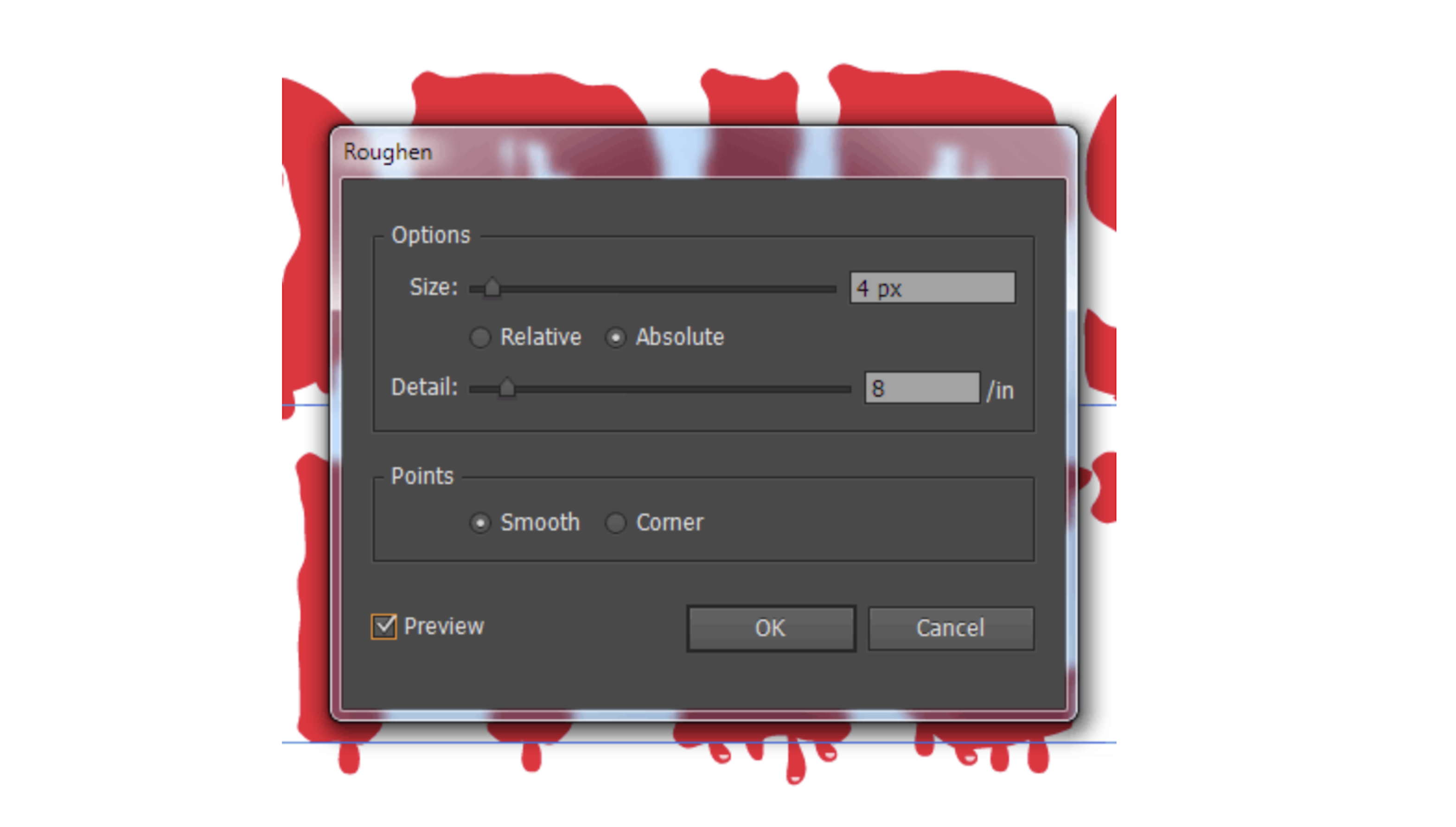 How to create dripping effect for editable text with Stipplism in Adobe