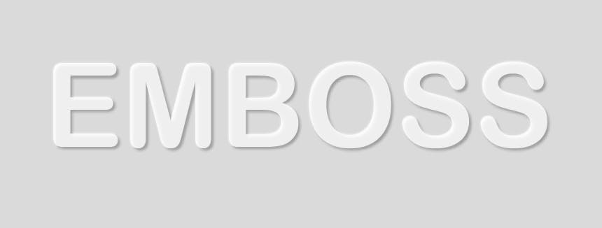 How to create bevel & emboss text effects in Illustrator