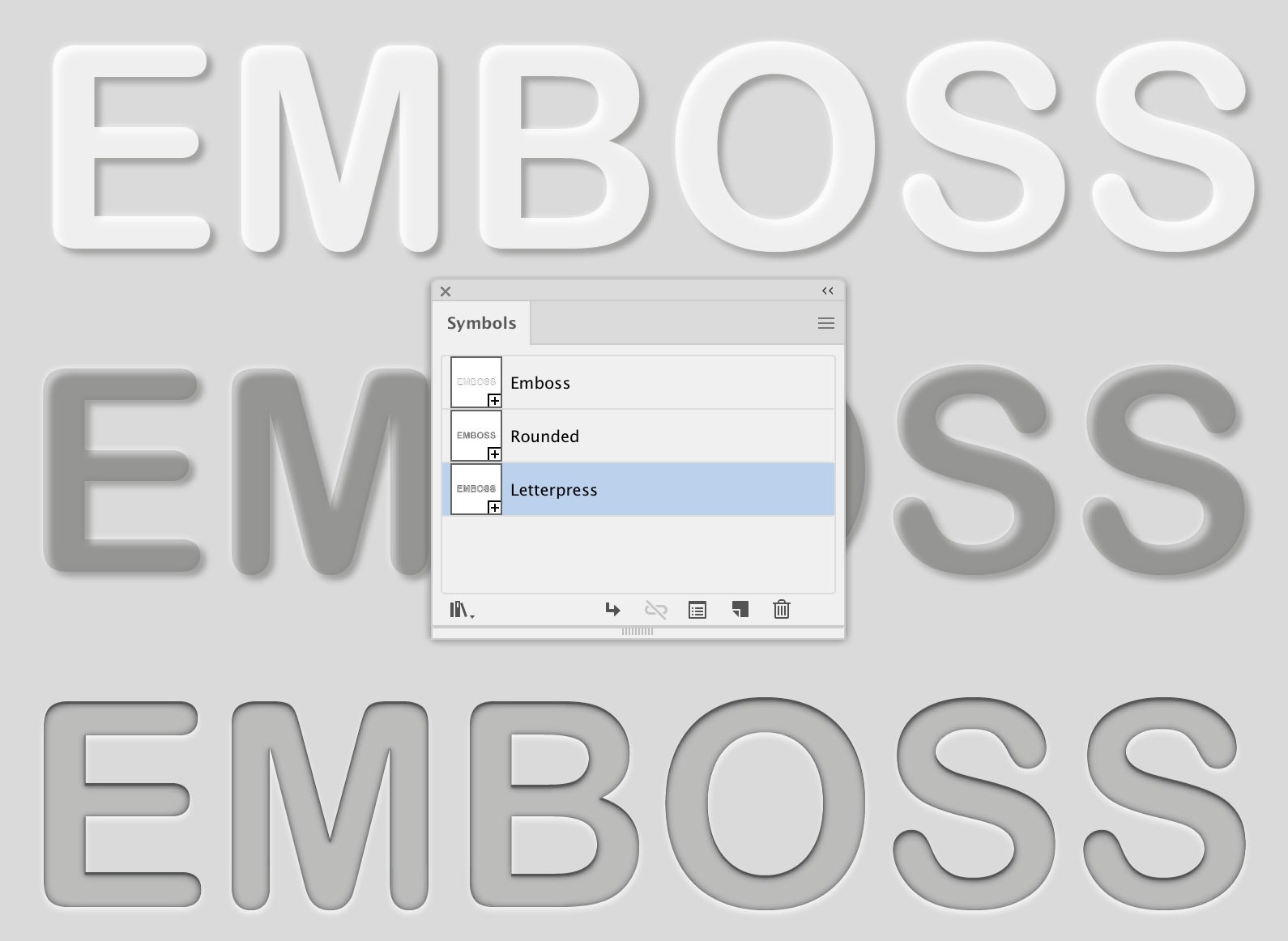 How To Create Bevel & Emboss Text Effects In Illustrator