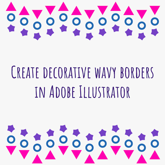 Creating a decorative wavy border with AG Transform