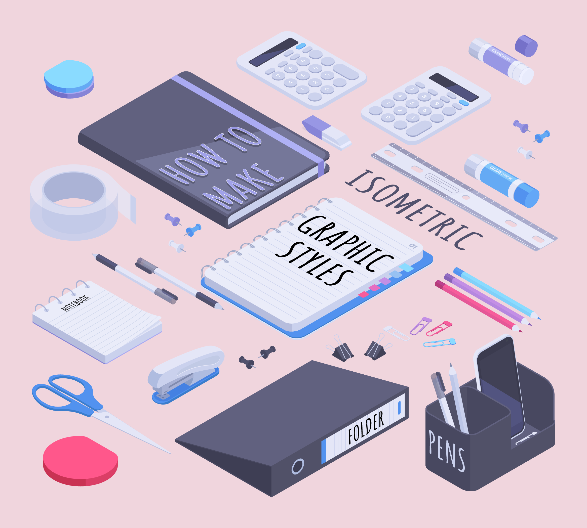 How to create an isometric graphic style for type in Illustrator