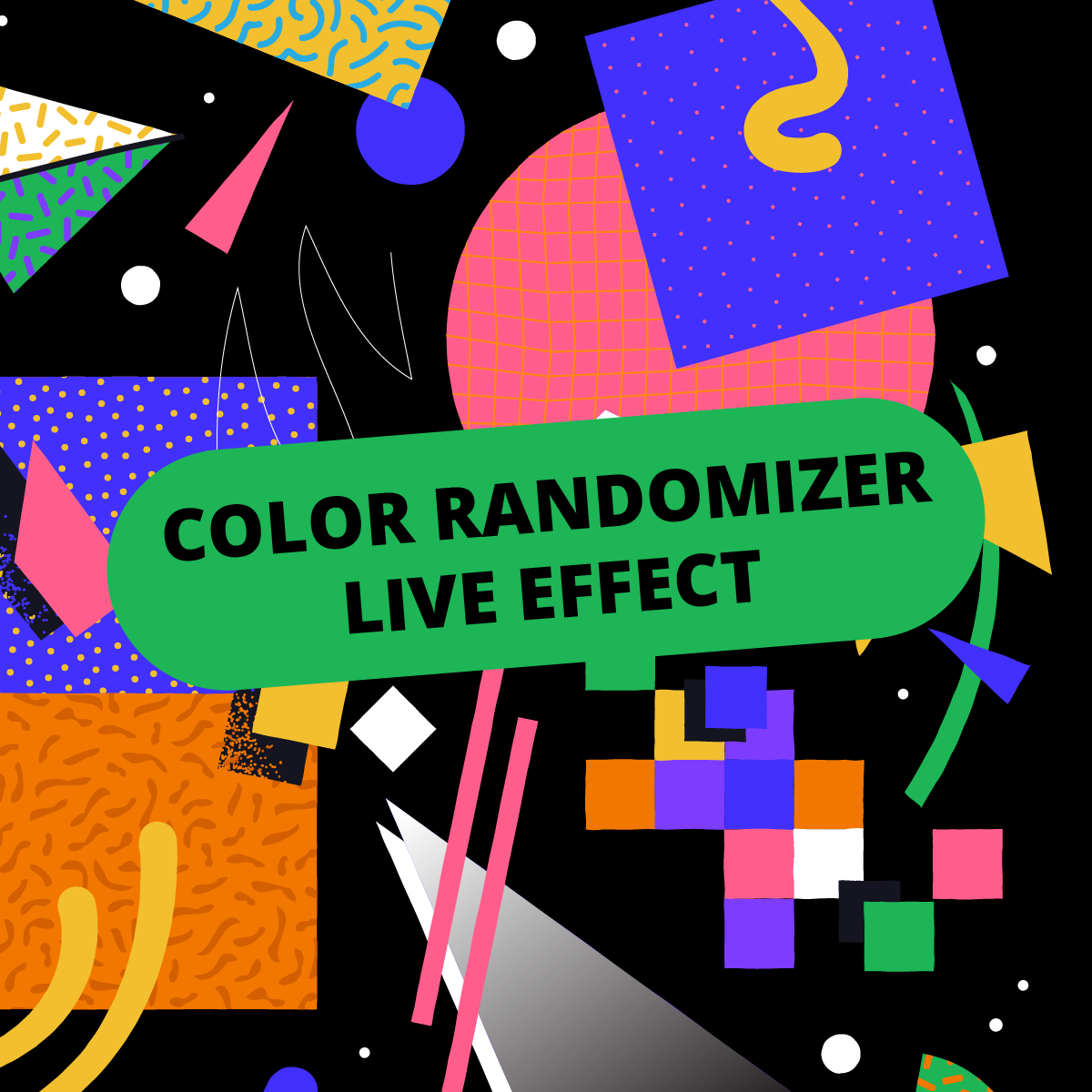 Introducing the Color Randomizer Live Effect for Adobe Illustrator