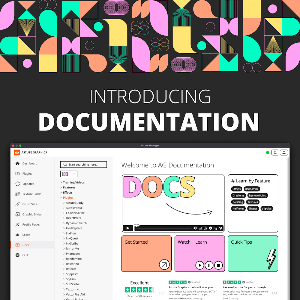 Introducing the documentation website