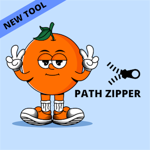 How to close small gaps in Illustrator with Path Zipper