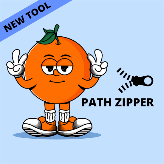 How to close small gaps in Illustrator with Path Zipper