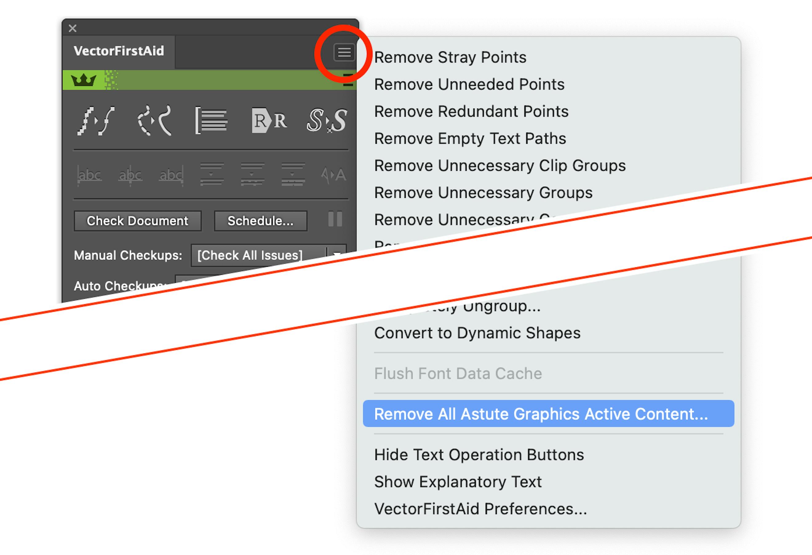 What happens if the Astute Graphics plugins are not present?
