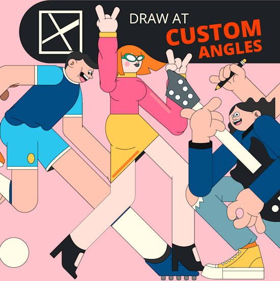 Draw and nudge art using custom values in Adobe Illustrator