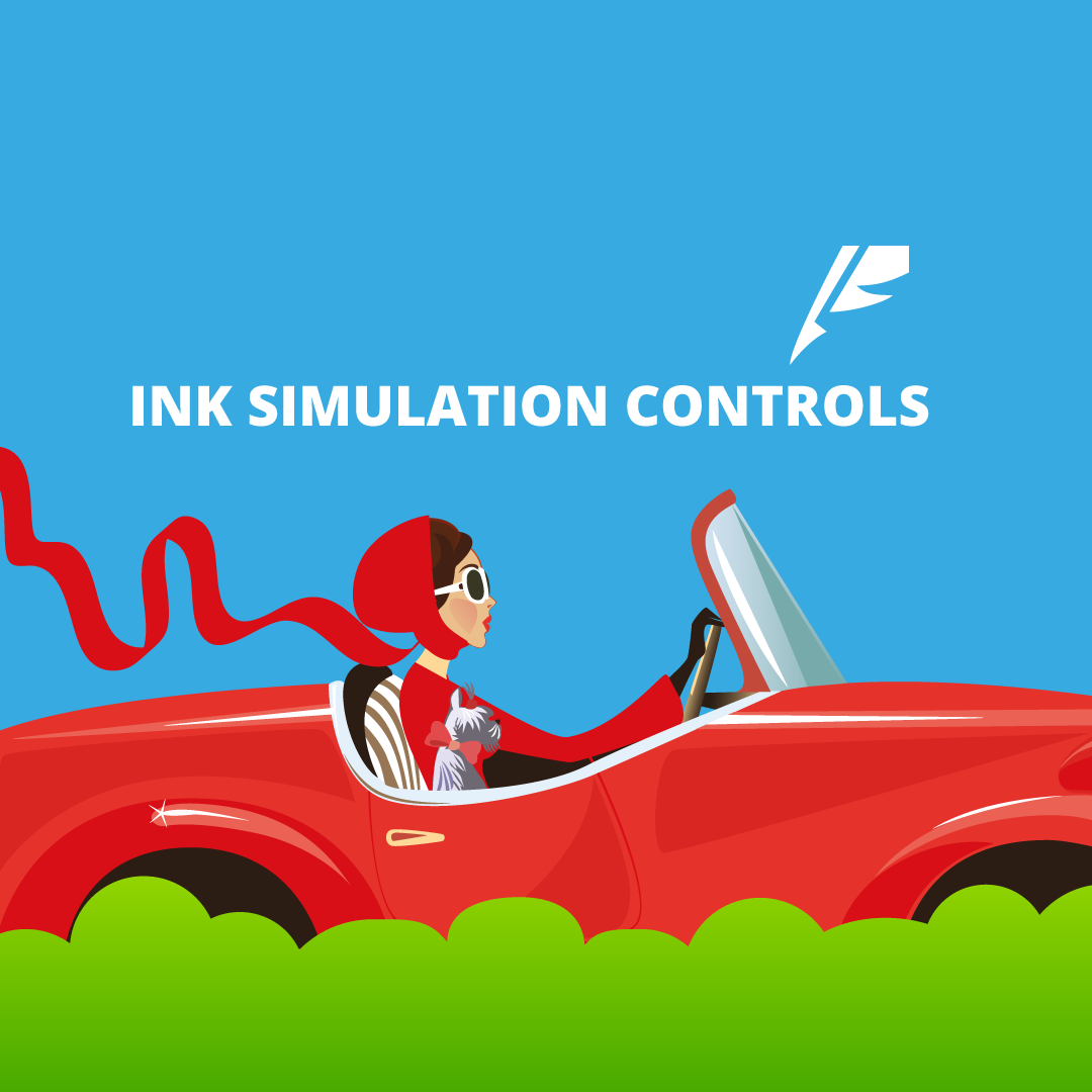 Draw with ink simulations in Adobe Illustrator