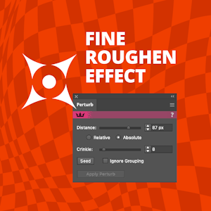 Add a super fine roughen effect in Adobe Illustrator