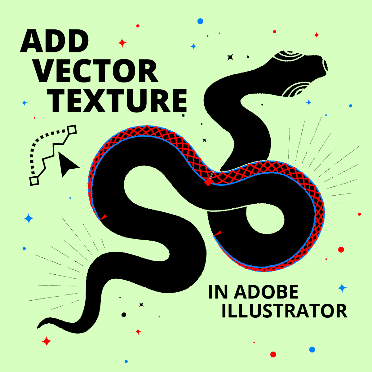 Adding vector textures to your art in Adobe Illustrator