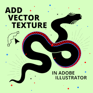 Adding vector textures to your art in Adobe Illustrator