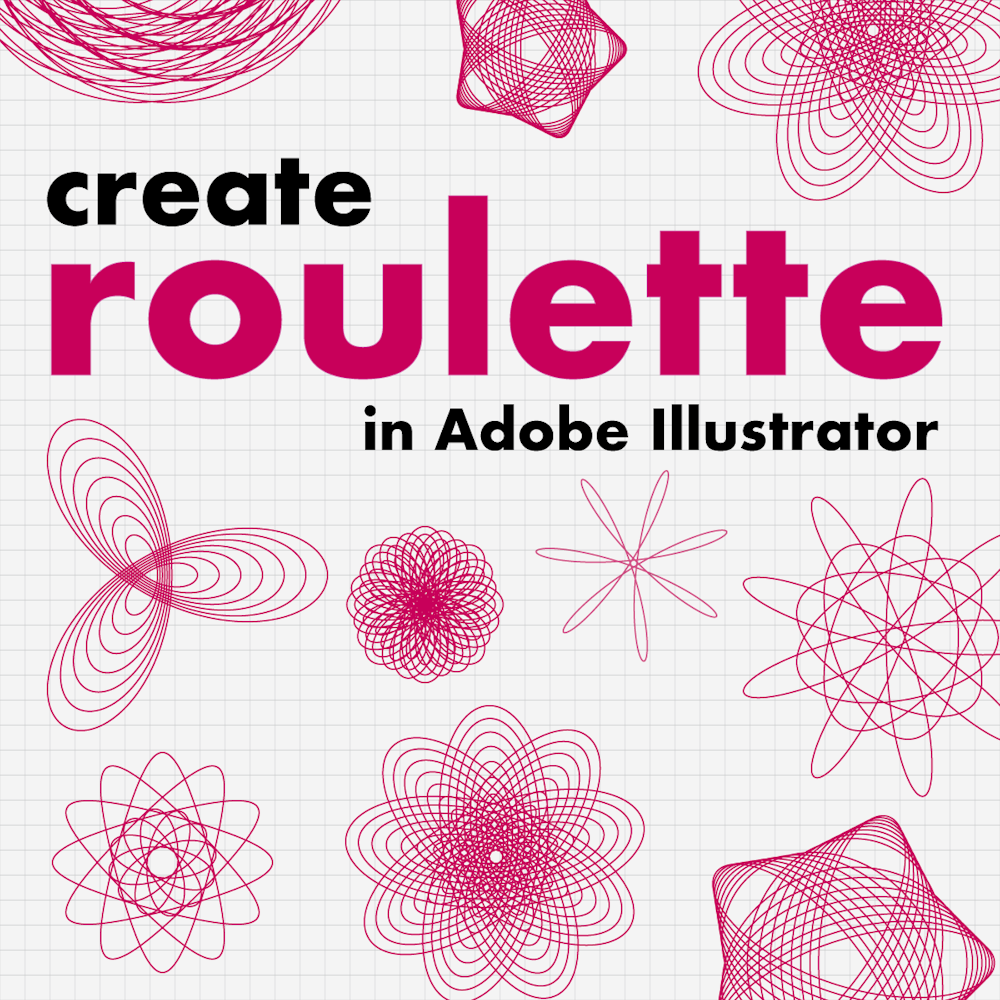 How to create Spirograph-style vector art with Roulette