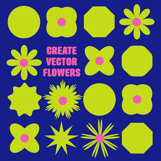 Creating beautiful vector flowers in Adobe Illustrator: A complete guide