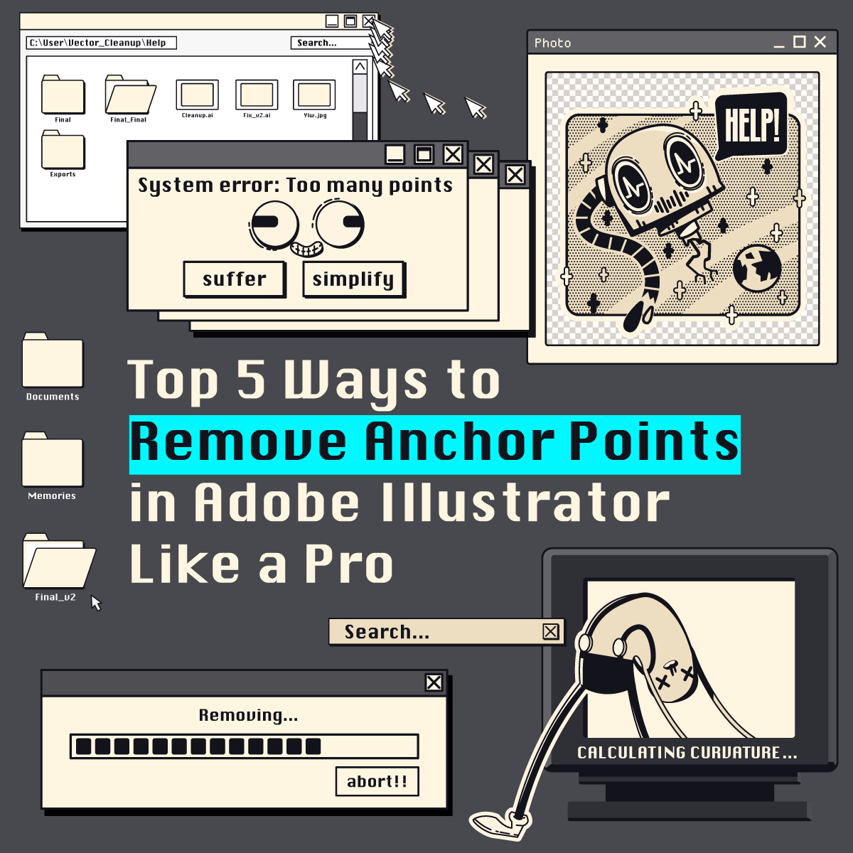 Top 5 Smart Ways to Remove Anchor Points in Adobe Illustrator
